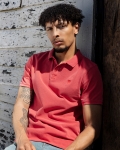 LFC Mens Washed Red Polo