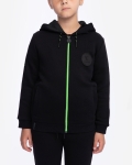 LFC Junior Firmino Black Zip Through Hoody