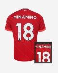 LFC Signed 21-22 Minamino Boxed Shirt