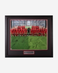 LFC Signed Squad Framed Photo