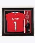 LFC Signed 23/24 Klopp Framed Shirt