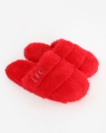 LFC Juniors Girls Mule Slippers Red