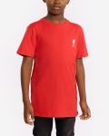 LFC Liverbird Junior Embroidered Tee Red