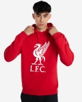 LFC Mens Lightweight Liverbird Hoody Red