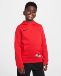 LFC Nike Youth Pullover Hoodie Red