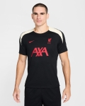 LFC Nike Mens 24/25 Strike Short Sleeve Training Top Black