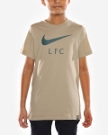 LFC Nike Junior Stone Swoosh Club Tee