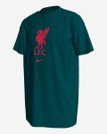 LFC Nike Older Kids Atomic Teal Crest Tee