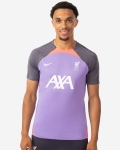 LFC Nike Mens 23/24 Elite Training Short Sleeve Top Purple