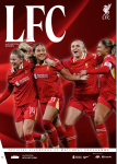 LFC W FA CUP MATCHDAY PROGRAMME 12 - LFC W VS EVERTON W - 04.05.2025