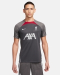 LFC Nike Mens 23/24 Short Sleeve Strike Training Shirt Wolf Grey