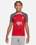 LFC Nike Youth 23/24 Short Sleeve Strike Training Shirt Gym Red