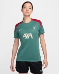 LFC Nike Womens 24/25 Short Sleeve Strike Training Top Green