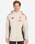 LFC adidas Mens 25/25 Domestic All Weather Jacket White