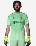 LFC Adidas メンズ 25/26 ホームショートスリーブゴールキーパージャージー
