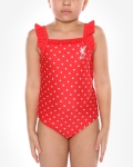 LFC Junior Red Polka Dot Swimming Costume