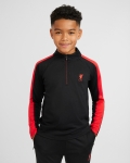 LFC Juniors Quarter Zip Top Black