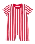 LFC Baby Stripe Romper Red & White