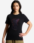 LFC Womens Liverbird Line Tee Black