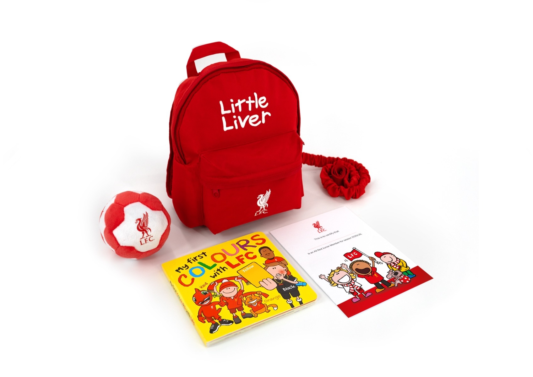 LFC All Red Junior 0 3 Membership Pack