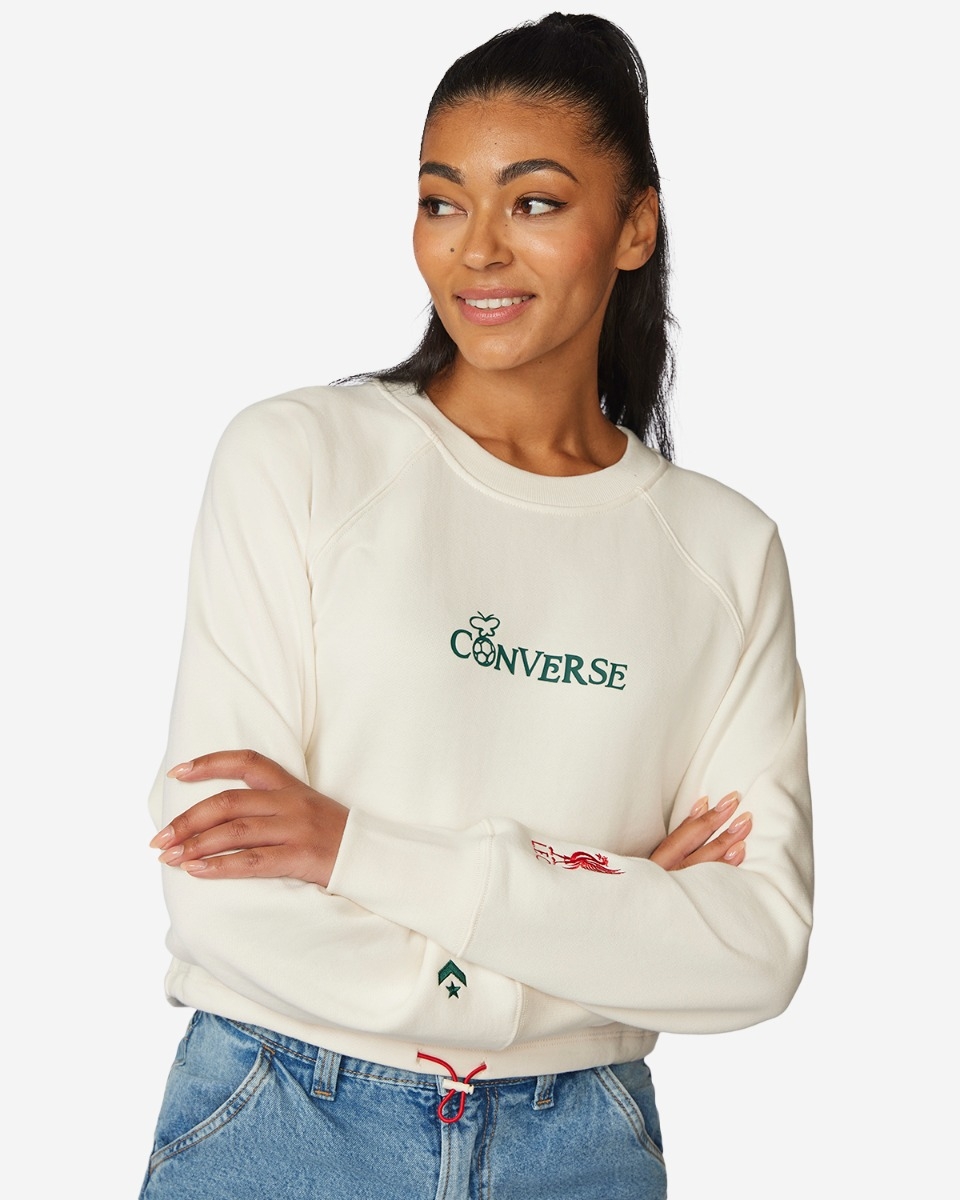 Crewneck converse sale