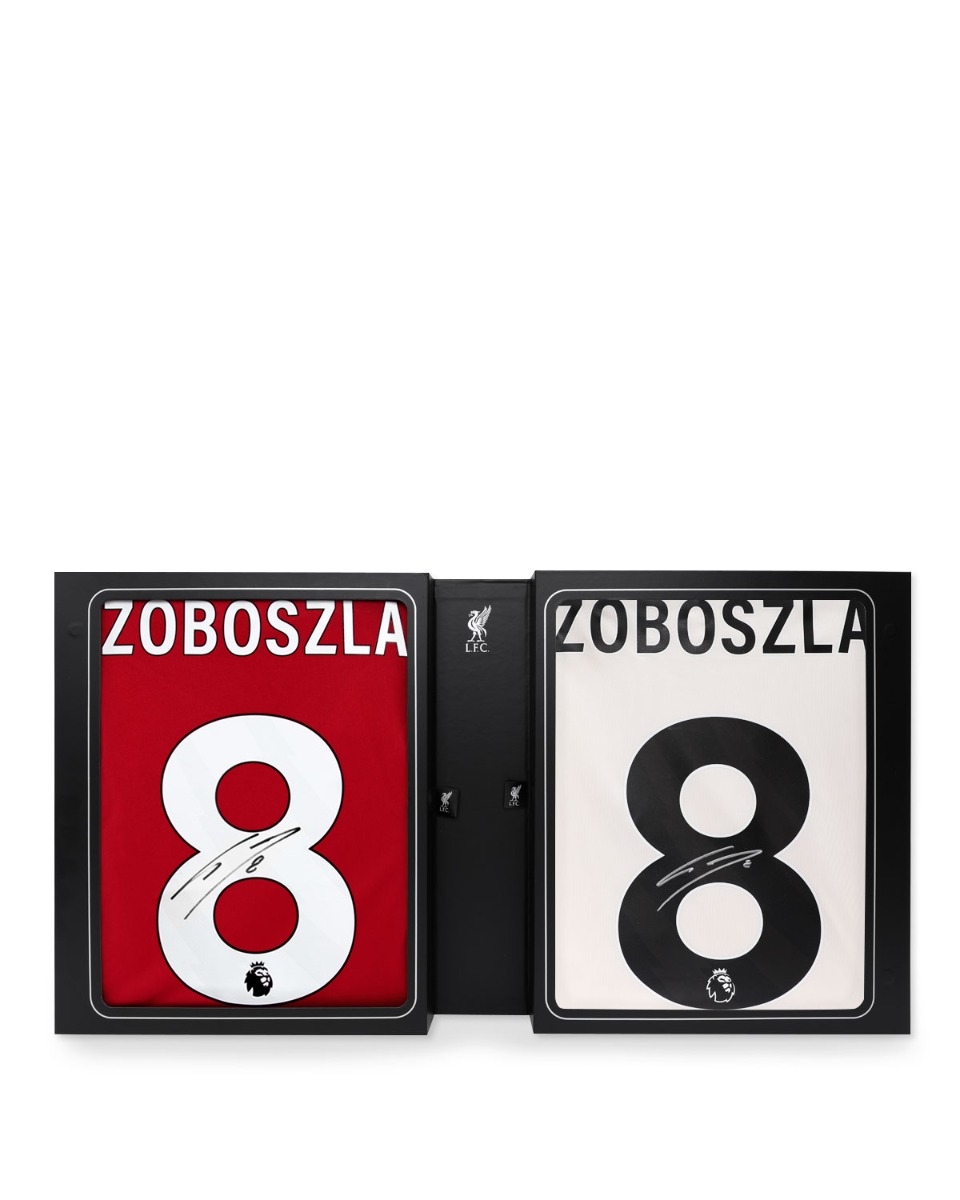 LFC サイン入り 25/26 Szoboszlai デュアルボックスシャツ