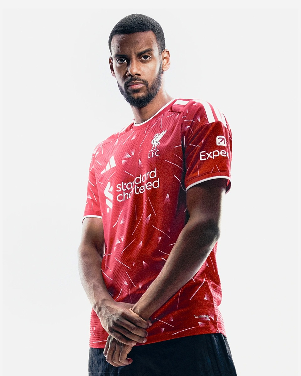 LFC adidas Mens 26/27 Authentic Home Jersey