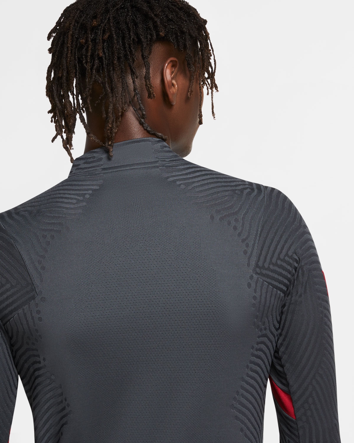 lfc nike mens dark grey shield drill top