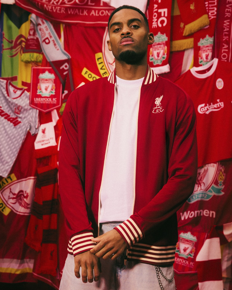 【美品】Liverpool FCトラックジャケット 刺繍ロゴ 古着 adidas(アディダス) / LIVERPOOL/リヴァプール/トラックジャケット
