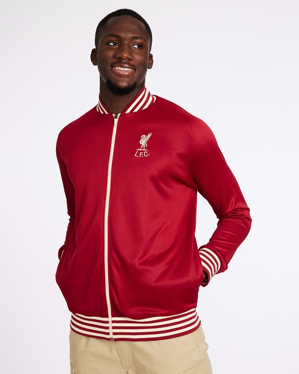 Liverpool fc zip up jacket best sale