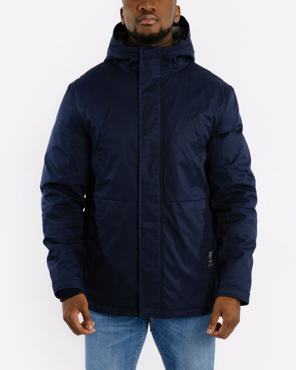 Parka azul marino hombre hotsell