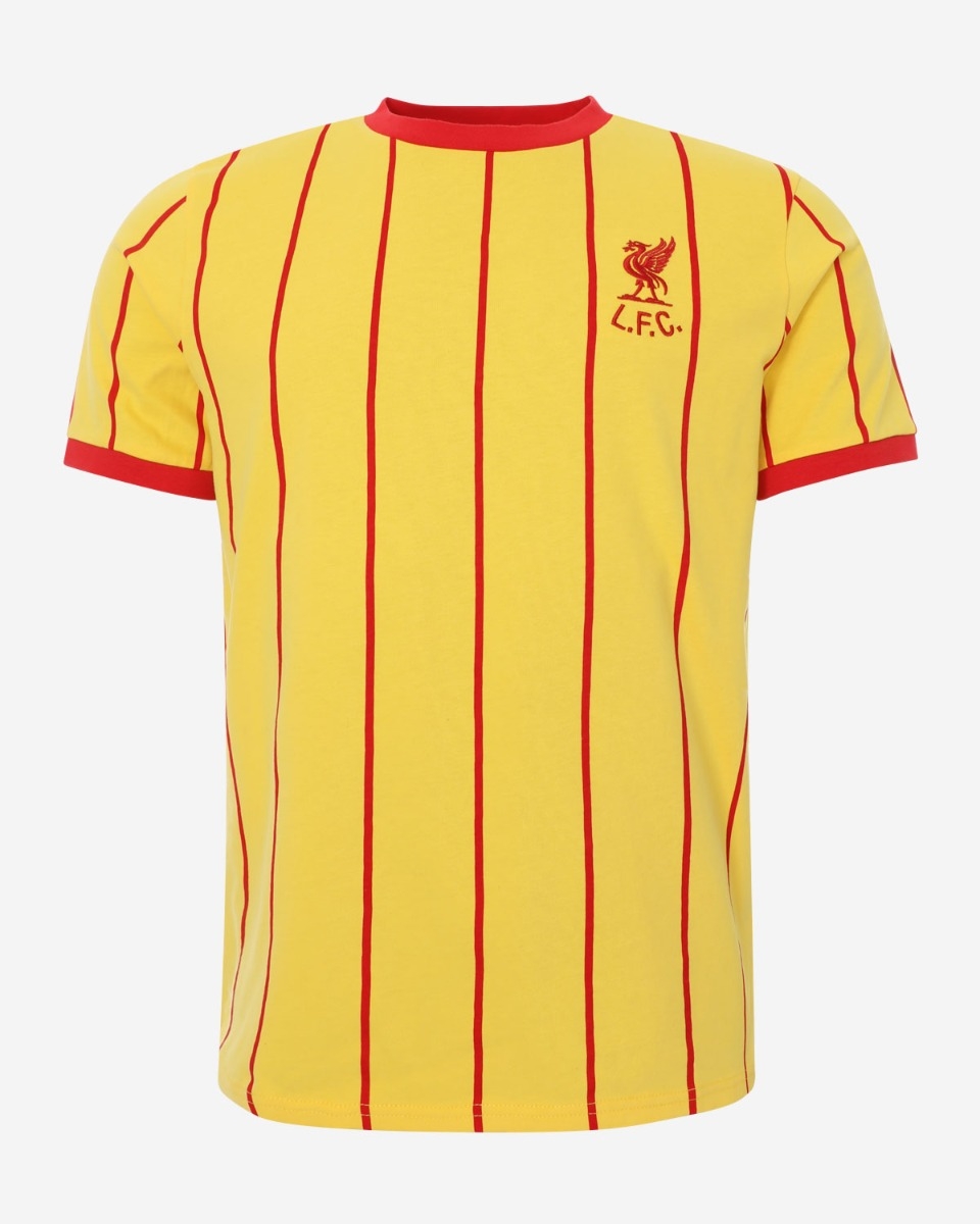 LFC Mens Heritage 82 Away Tee Yellow