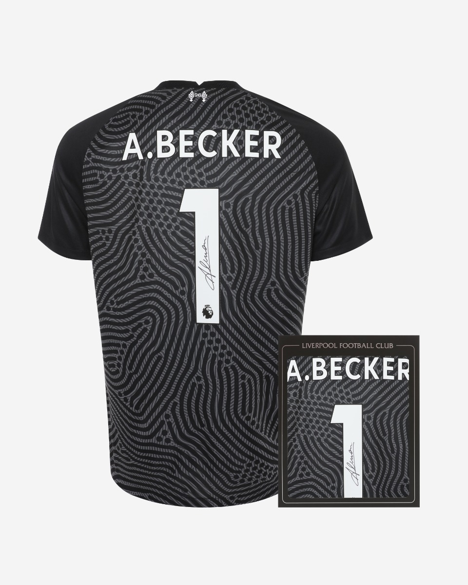 LFC Boxshirt 20 21 von Alisson signiert