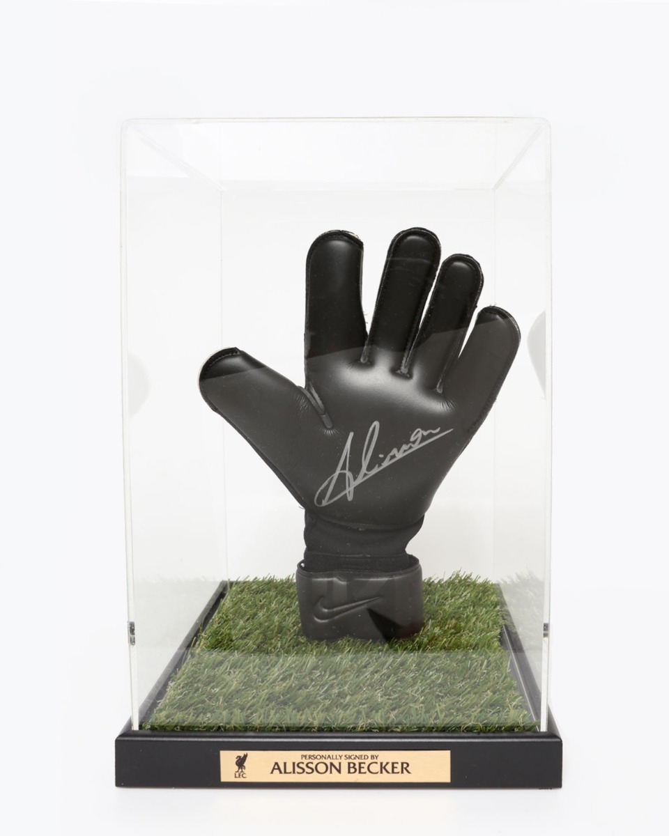 LFC Becker Signed Glove In Case