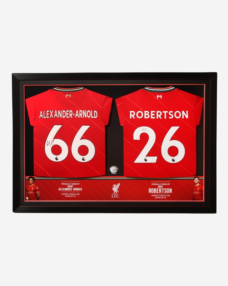 額装あり】Liverpool FC 21-22 ロバートソン&アレクサンダー