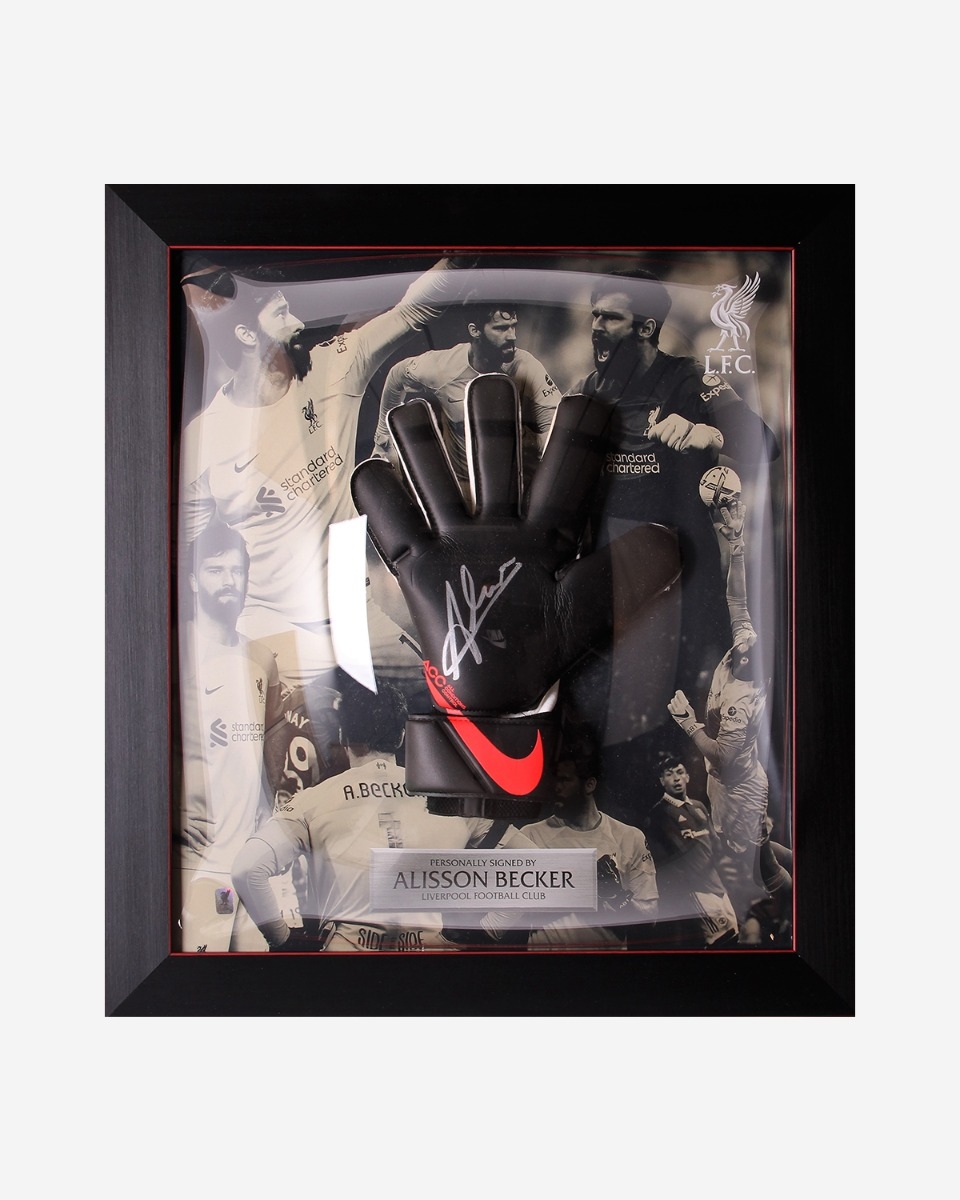 Alisson becker signed glove outlet
