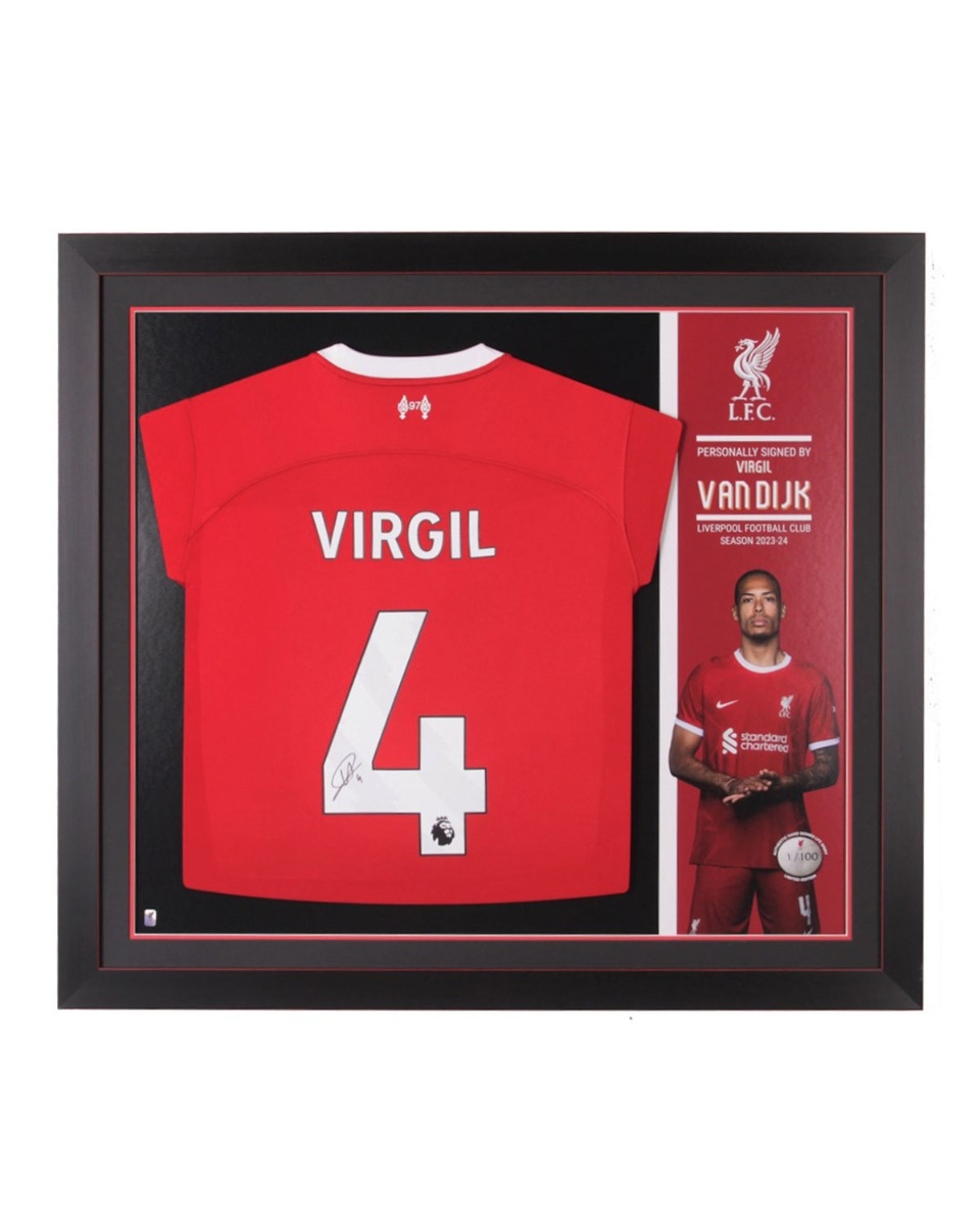 23/24season リバプール VIRGIL 4 Topps Liverpool Fan Set Football
