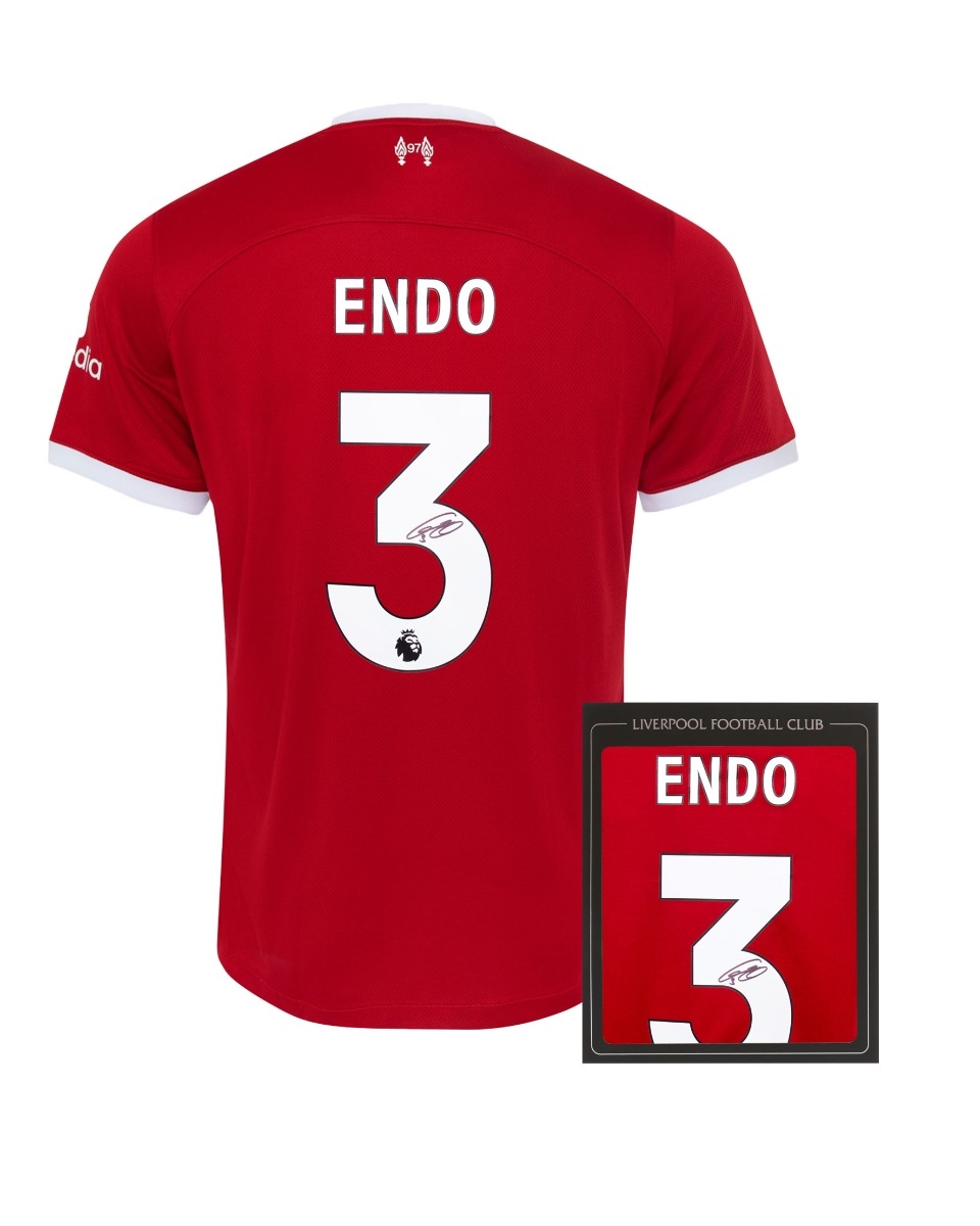 LFC Signed 23/24 Endō Boxed Shirt