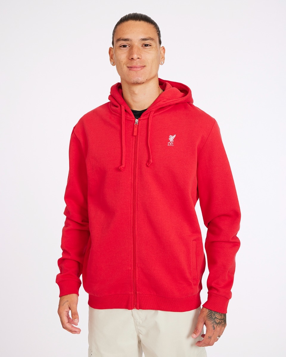 LFC Zip Through Hoody Red