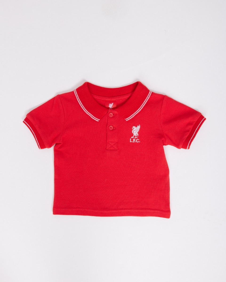 LFC Baby Short Sleeve Red Polo Shirt