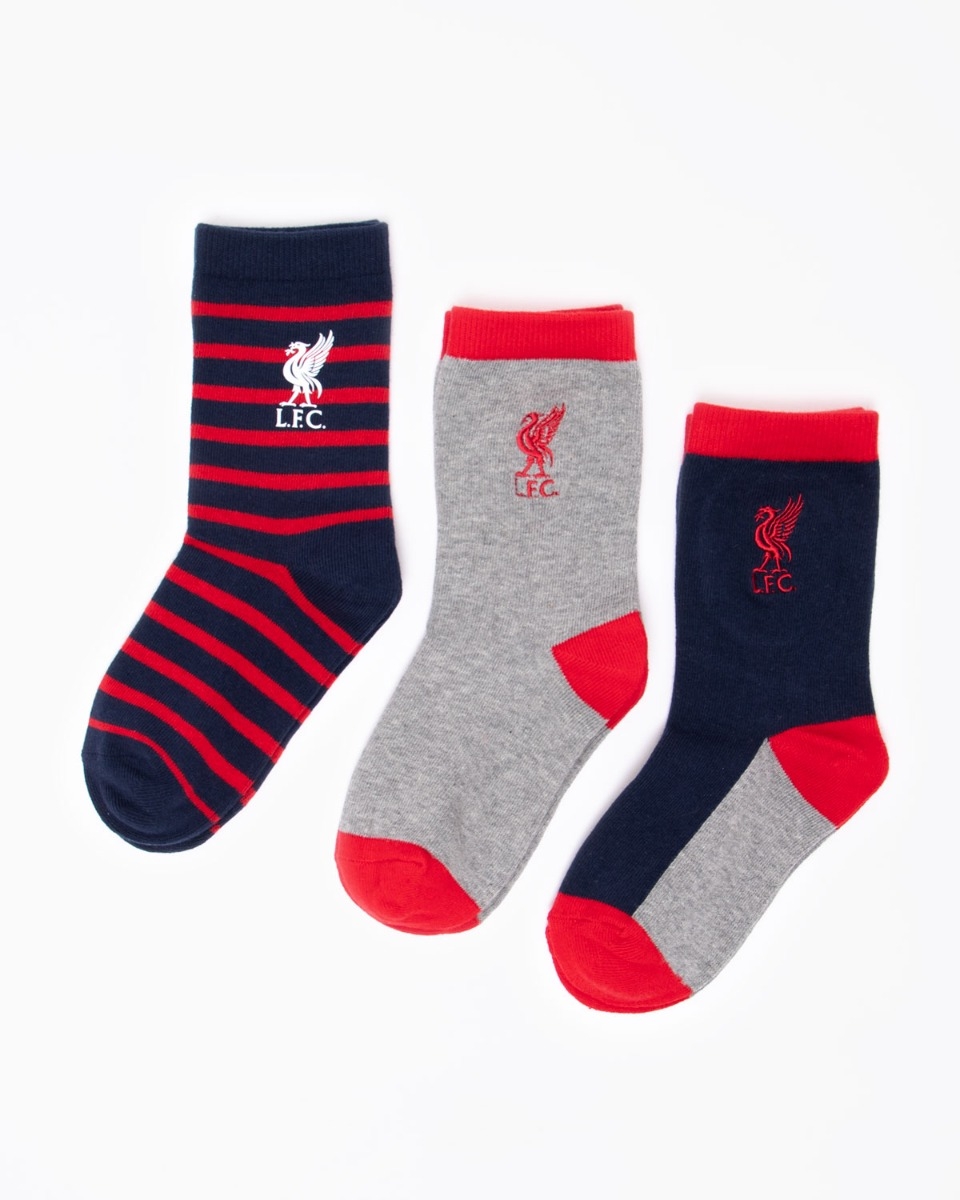 LFC Junior 3 Pack Boxed Socks