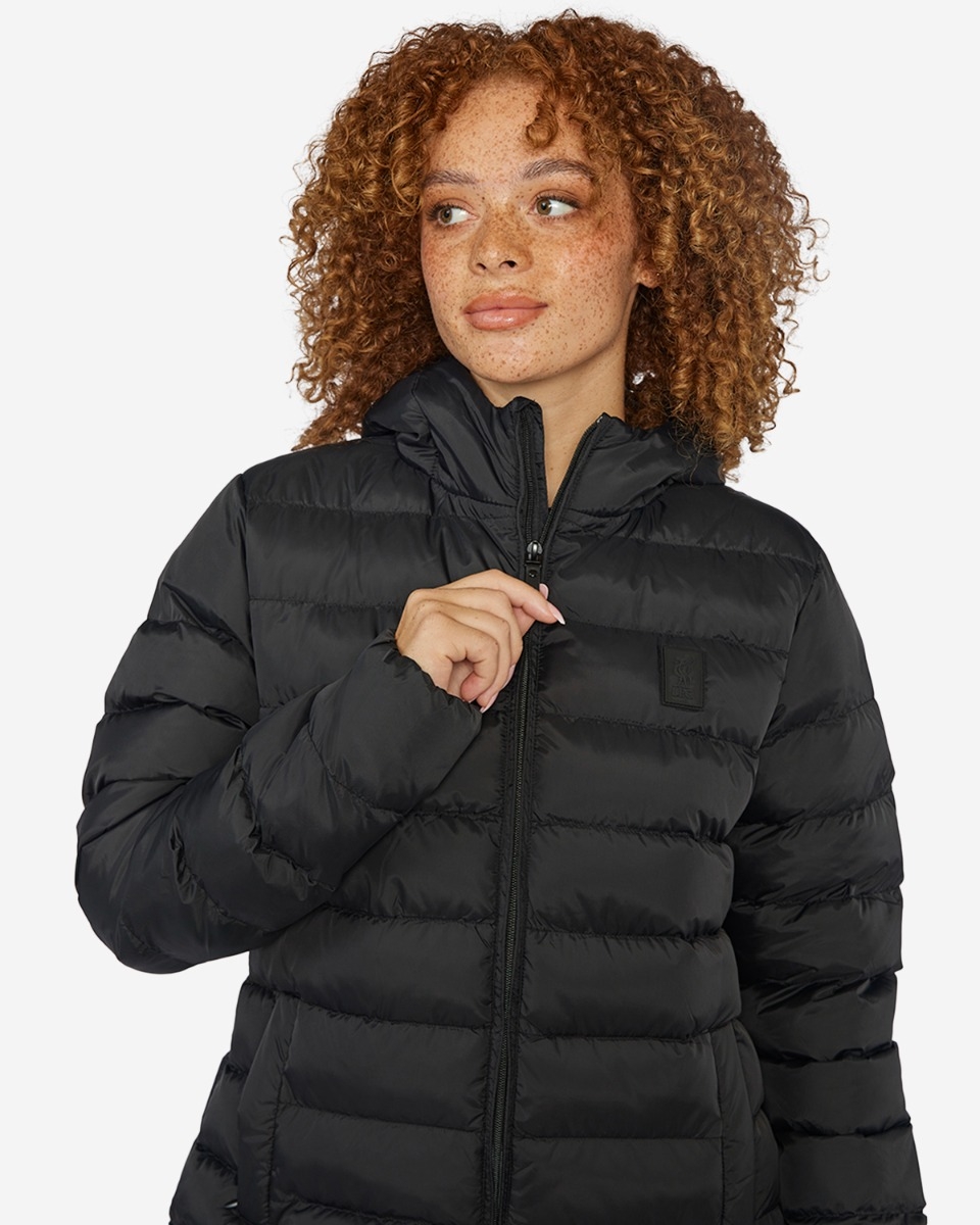 LFC Womens Long Puffa Jacket