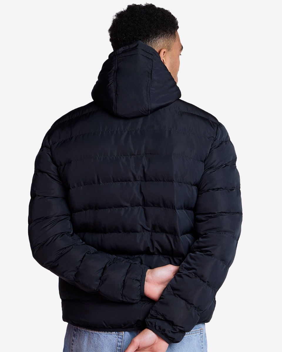 Liverpool FC Black Puffa Jacket | Liverpool FC Coat