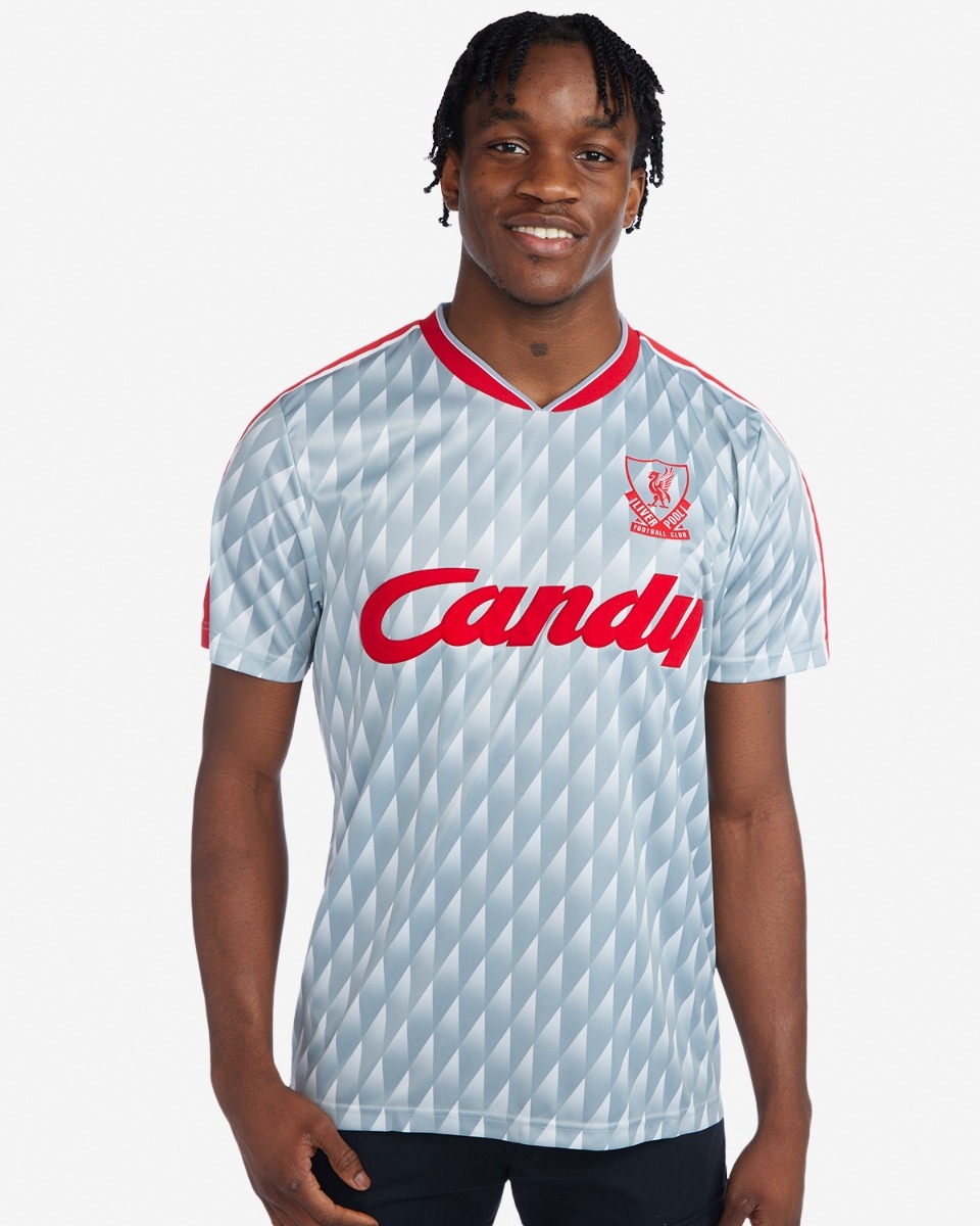 Lfc retro candy away shirt on sale