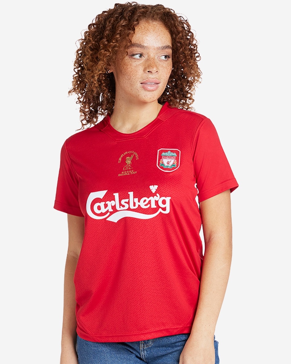Liverpool womens home shirt hotsell