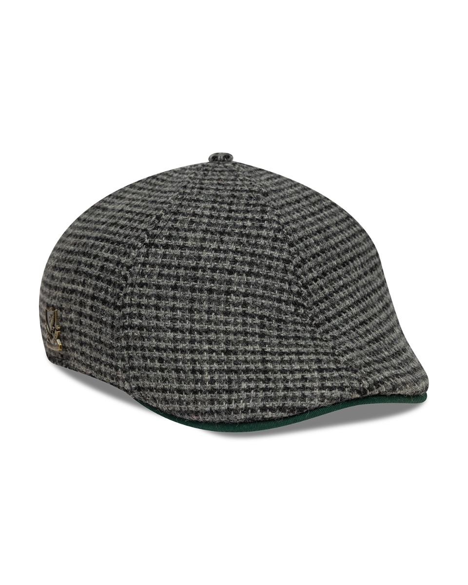 LFC New Era DUCKBIL Tweed Cap Grey Black