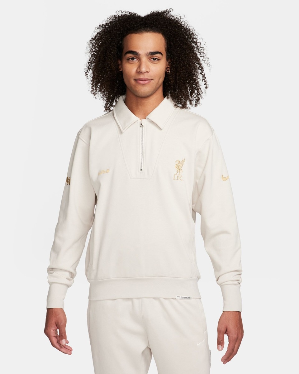 LFC X レブロン Nike メンズ 1/4 ファスナー付きバスケットボールトップ