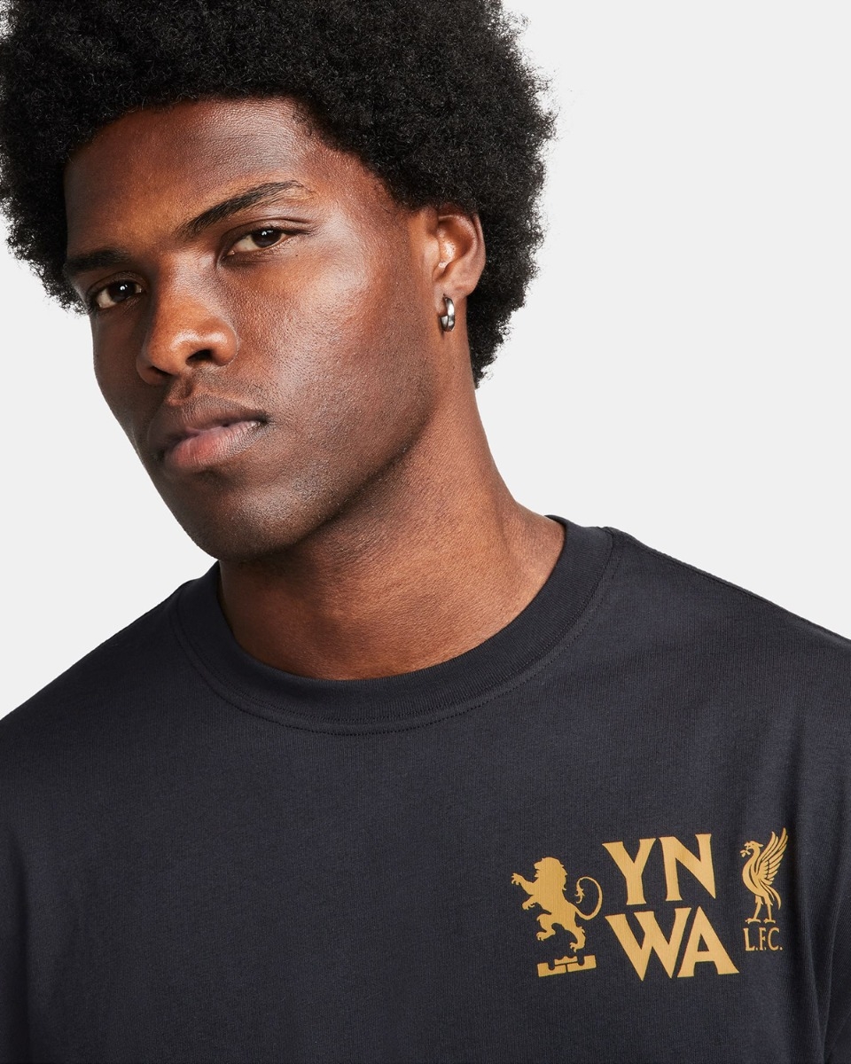 LFC X LeBron Nike Mens MAX90 Tee Black