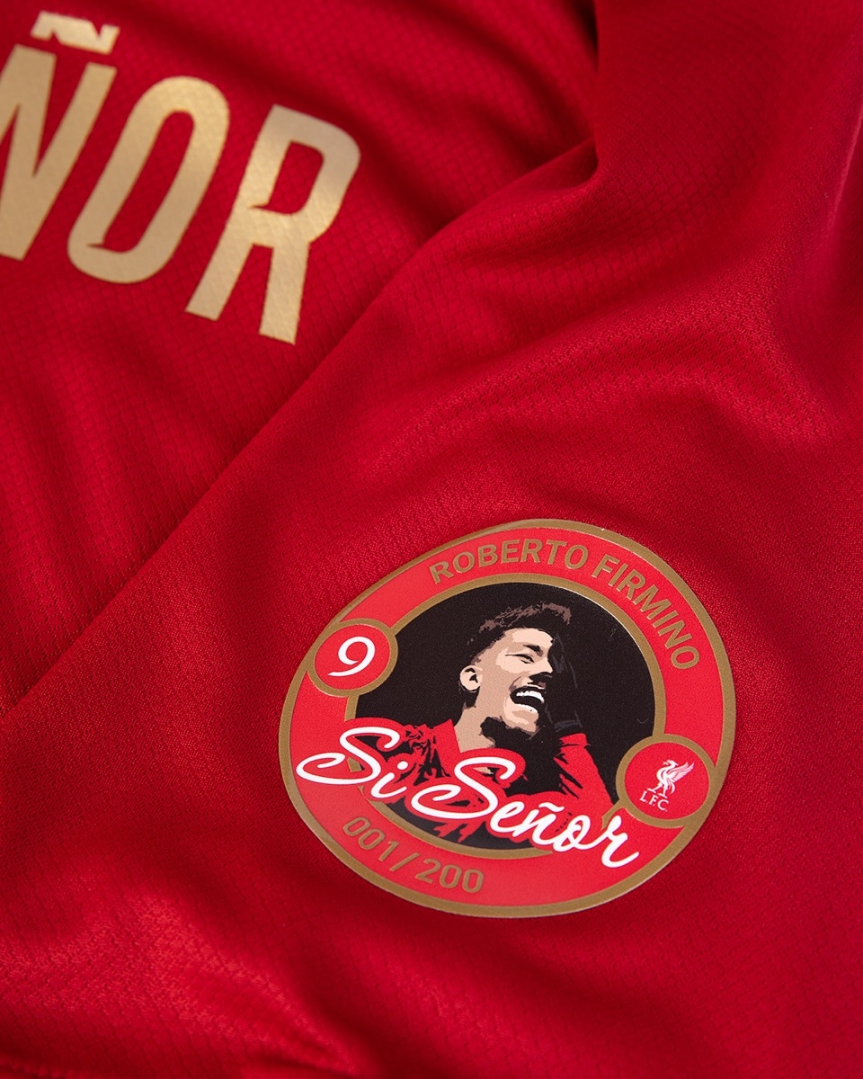 リバプール フィルミーノ 直筆サイン入りユニフォーム 9 SI SEÑOR LFC Commemorative Signed Boxed Si Señor Firmino Shirt