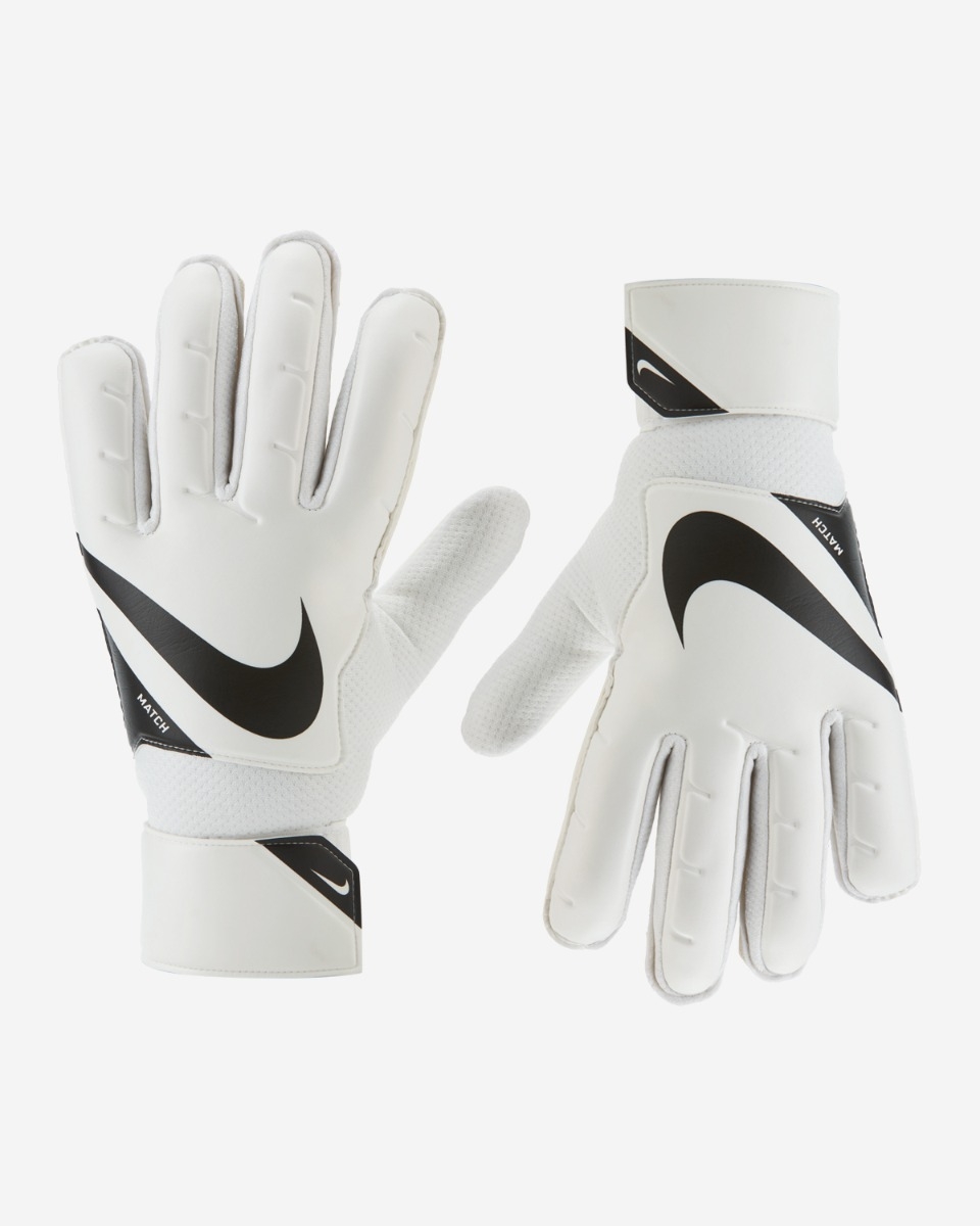 Nike Mens White Goalkeeper Match Gloves 22 23